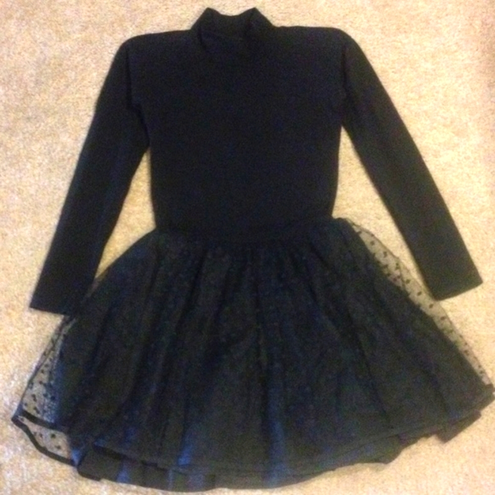 Little black fitted top dress